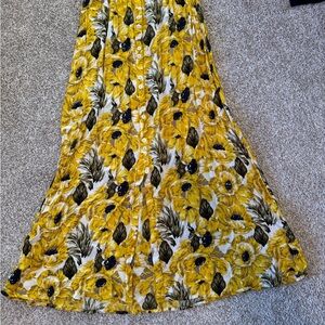 Urban Outfitters Sunflower Maxi Skirt